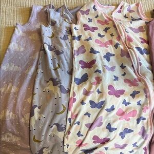 Bundle of XL organic cotton Sleep Sacks 18-24 months (5 total)